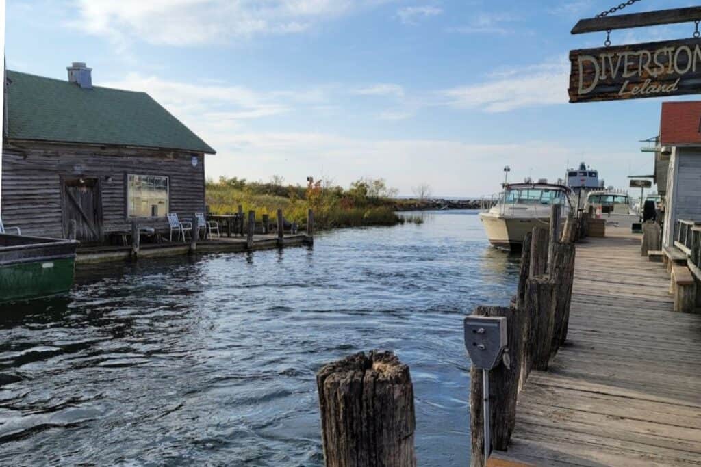 shanty's in leland michigan