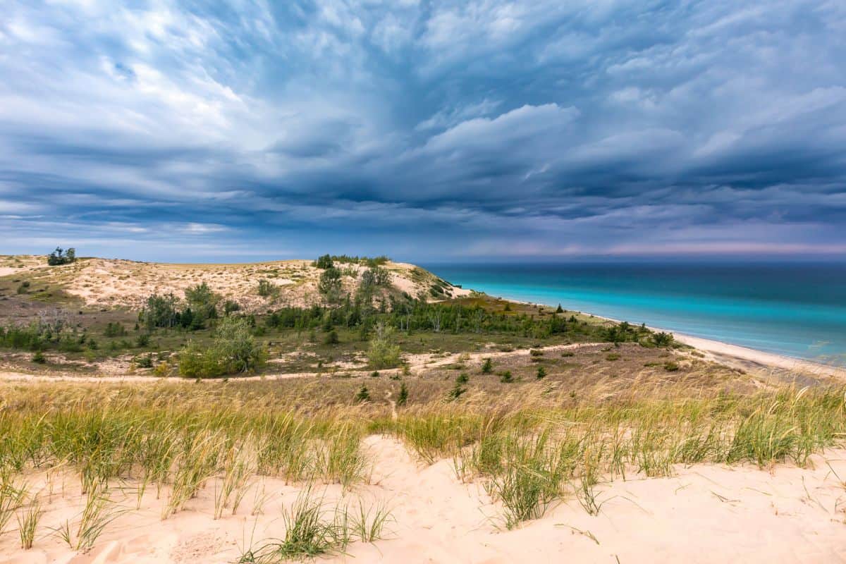 lake michigan at glen arbor michgan