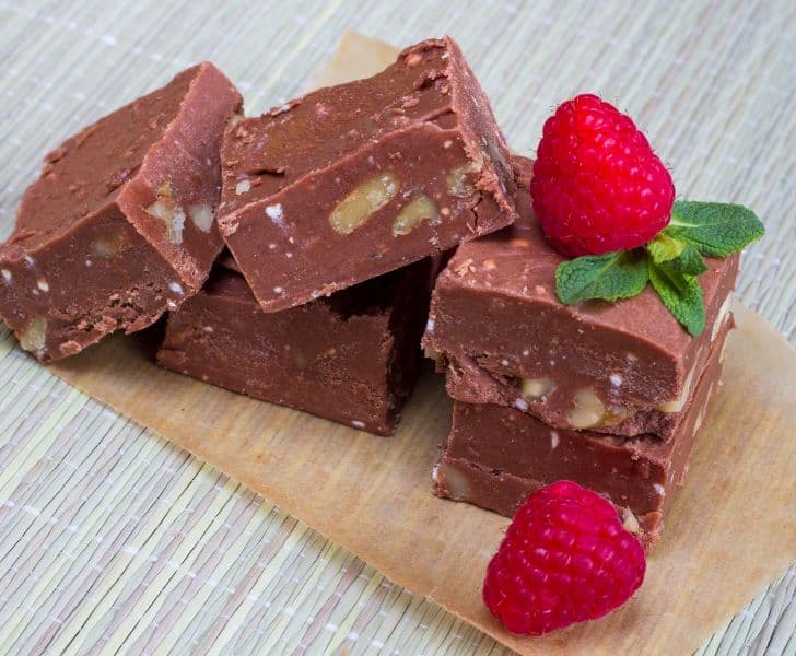 Chocolate fudge from mackinaw City