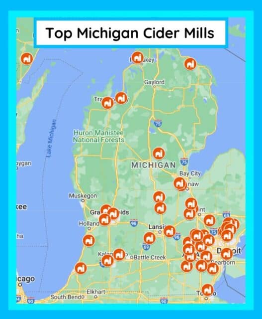 2024 BEST Michigan Cider Mills & Apple Orchards with MAP My Michigan