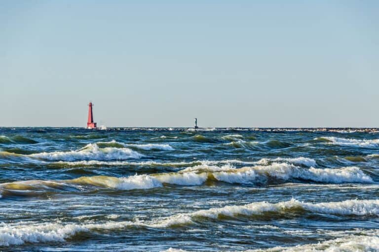 lake michigan in muskegon