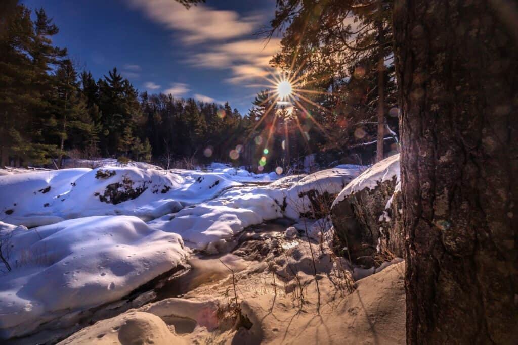 marquette michigan in winter