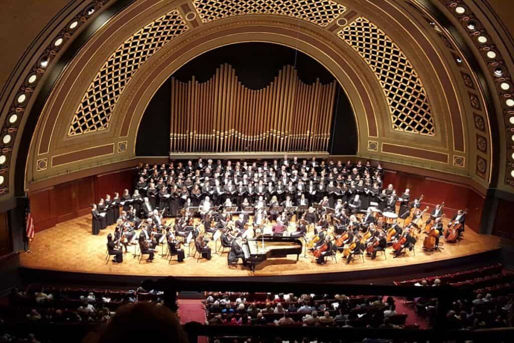 historic hill auditorium in ann arbor mi 