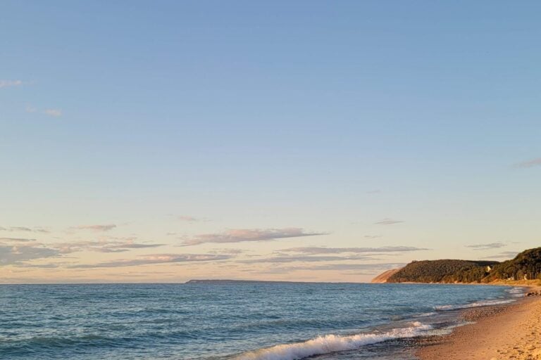 Lake Michigan beach