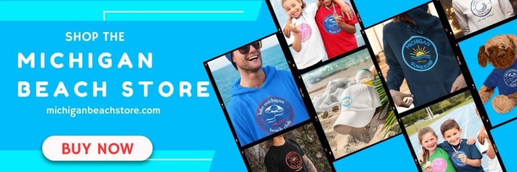 ad for the michiganbeachstore.com