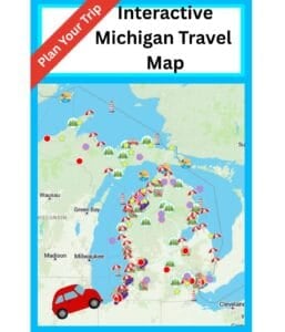 Interactive Michigan Travel Map