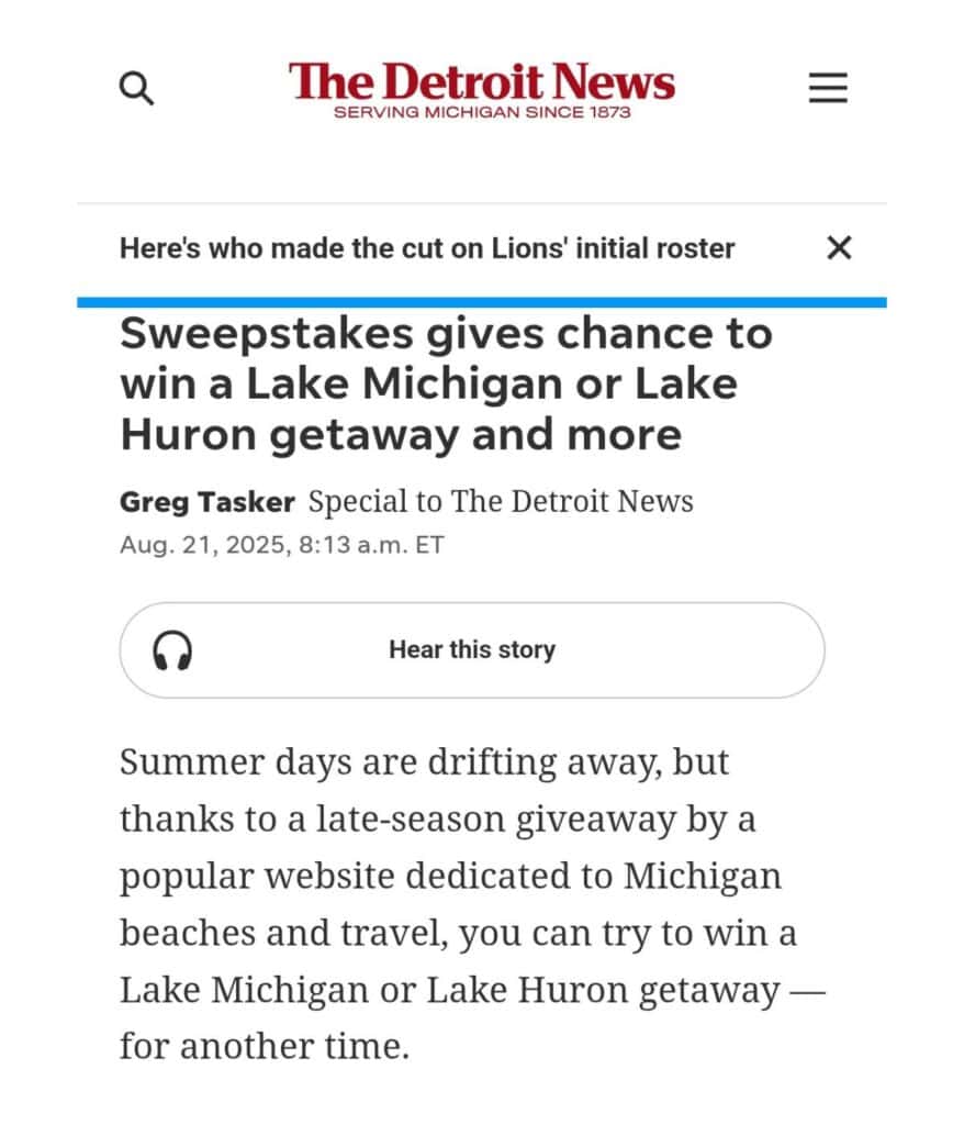 detroit news story on michigan travel expert jill halpin 