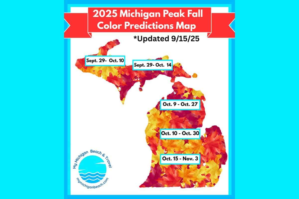 michigan peak fall colors map