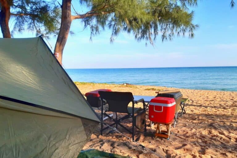 beachfront campground near oscoda michigan